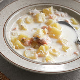 Nopea kylmäsavulohikeitto