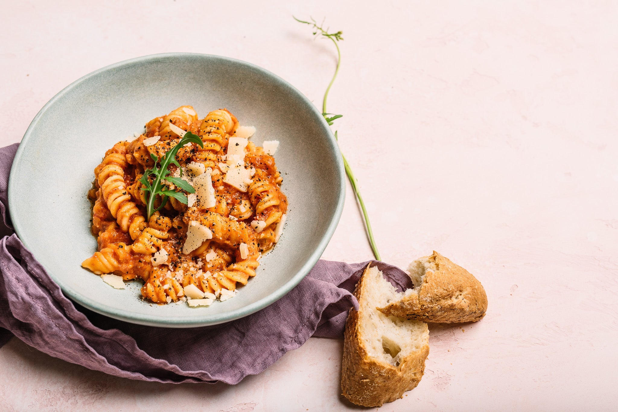 Linssipasta linssikeitosta