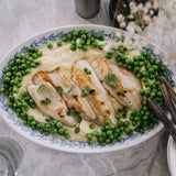 Perunamuusi ja ahvenfileet