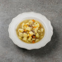 Jauhelihakeitto helppo ja nopea perinteinen arkiruoka, joka valmistuu käden käänteessä. Keittoaines on pakattu vakuumipakkaukseen ja säilyy jääkaapissa jopa kuukausia.